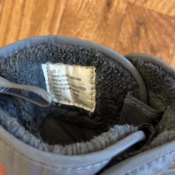 Toddler 7 Gray Snow boot - Picture 4 of 4